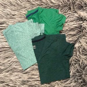 BUNDLE Mossimo green V-Neck Tees